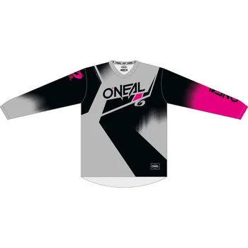 Moto dres Dámský dres O´Neal Element RACEWEAR černá/šedá/růžová (Velikost: S) E003-706