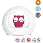 Zazu Sovička LOU růžová - noční světlo se se senzorem pláče