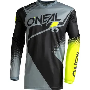 Moto dres Dres O´Neal Element RACEWEAR černá/šedá/žlutá (Velikost: S) E003-206