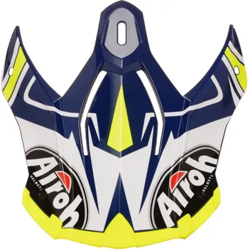 Helma na motorku náhradní kšilt pro přilby TERMINATOR OPEN VISION, AIROH (shock modrá) TOVSH18F