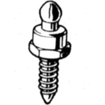 Člun LOXX - TENAX druk spodní díl samořez - nerez 16mm zvýšený