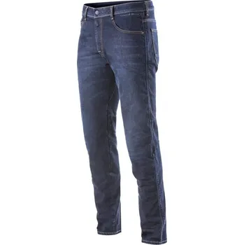 Moto kalhoty kalhoty RADIUM DENIM, ALPINESTARS (sepraná modrá, vel. 38) (Velikost: 28) 3328120-7203