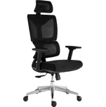 Kancelářská ergonomická židle Neoseat CALVANI XL — černá, nosnost 150 kg