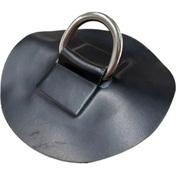 Člun NUTICHE Nalepovací základna PVC s kroužkem průměr 150mm barva: černá