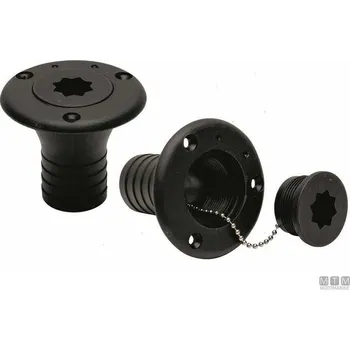 Palivová nádrž MTM Plastové hrdlo palivové nádrže s otvíráním na hvězdicový klíč Varianta: průměr krku 50 mm