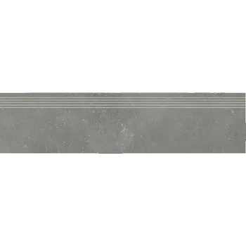 Dlažba Rako Fly DCPVD884 schodovka 30x120 smoke tmavě šedá rekt.