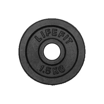 Kotouč LIFEFIT® 1,5kg, kovový, pro 30mm tyč