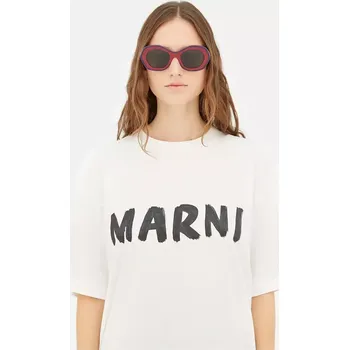 Sluneční brýle Sluneční brýle Marni Ulawun Vulcano Bordeaux dámské, vínová barva, EYMRN00024.002.YAL, 54, 83X