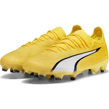 Kopačky Puma Ultra Ultimates.1 Womens Firm Ground Football Boots Yellow/White 4 (37)