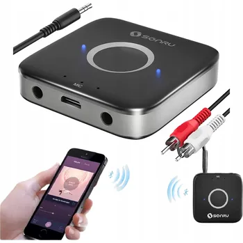 Bluetooth adaptér Bluetooth do samochodu Bezprzewodowy Adapter adaptér pro AUX reproduktory