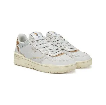 Dámské tenisky Sneakersy Pepe Jeans Chester Distress W PLS00033 Bílá 40