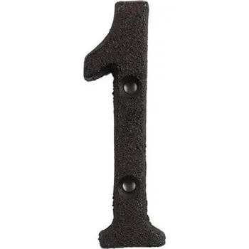 Dekorativní železná číslice 1