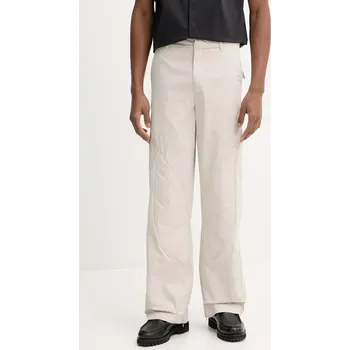 Pánské kalhoty Kalhoty Heliot Emil, M, béžová, 02X
