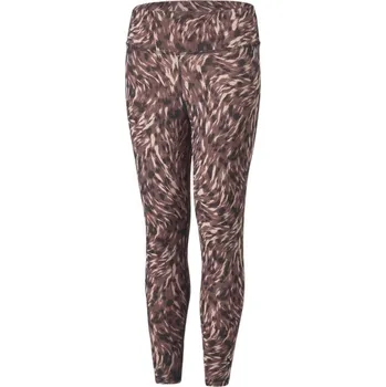 Dívčí legíny Puma Safari Glam High Waist Gym Legging Rose Quartz-AOP 15 (XL)