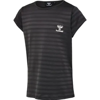 Dívčí tričko Hummel Short-Sleeve Performance Gym Top Grey 6Y