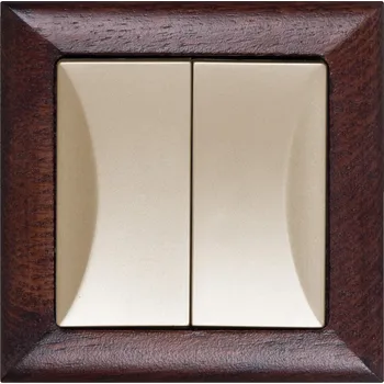 vypínač Dvojitý vypínač Timex-Elektro WP-5/2 Op PI/WE