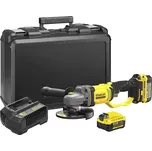 SFMCG400M2K Aku úhlová bruska 125mm V20 18V 2x4,0Ah Stanley FatMax