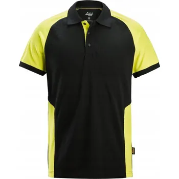 TRIČKO POLOKOŠILE DVOUBAREVNÉ SNICKERS 2750 ČERNO-ŽLUTÉ, VELIKOST XS