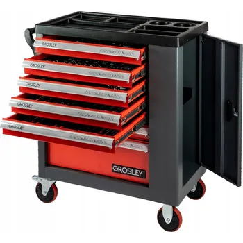 Dílenský vozík 257 dílů Grosley GR49002