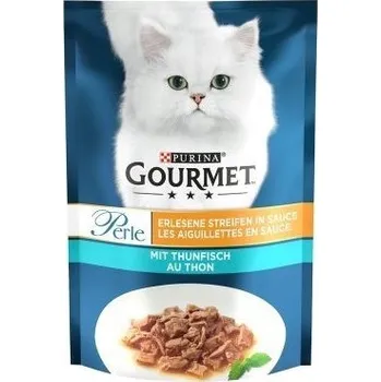 Krmivo pro kočku Purina Gourmet Perle mokré krmivo pro kočky tuňák v omáčce 85 g