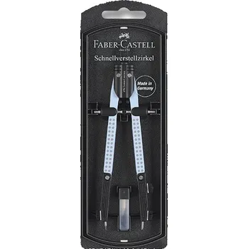 Kružítko Faber-Castell Quick Set - sky blue