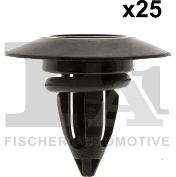 Lišta karosérie Klip, ozdobná / ochranná lišta FA1 10-10004.25