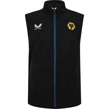 Pánská casual bunda Castore Wolves Travel Rain Anorak BLACK/PETROL XS