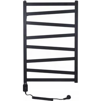 Radiátor Elektrický koupelnový radiátor VINOLLI 300 W 500 x 750 mm černý