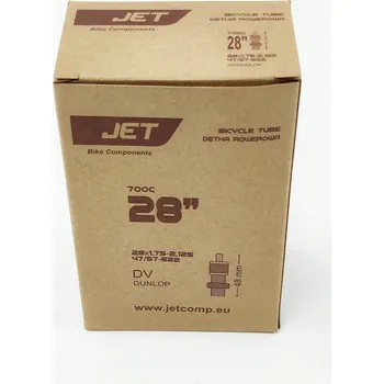 Duše na kolo Cyklistická duše Jet 28x1,75-2,125 47/57-622 DV 48 mm D191