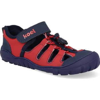 Dívčí sandály Barefoot sandály Koel - Madison Red červené Velikost: 32