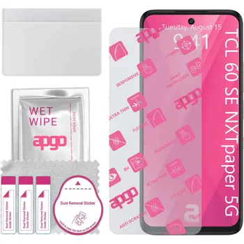 Pouzdro na mobilní telefon Hybridní Sklo apgo pro TCL 60 SE NXTpaper 5G 1 ks