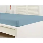 Jersey prostěradlo ALVORA 180x200 cm světle modré