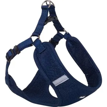 Postroj pro psa NOBBY MESH REFLECT POSTROJ M GRANÁTOVÝ 48-56cm