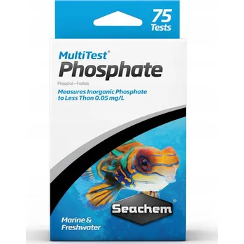 Diagnostický test Seachem MultiTest Phosphate - Test na PO4 (Fosforečnany) - 75 testů