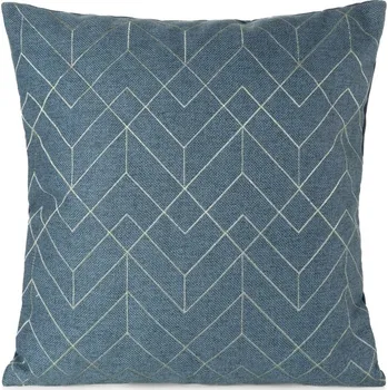 Dekorační povlak na polštář MILA s geometrickou výšivkou