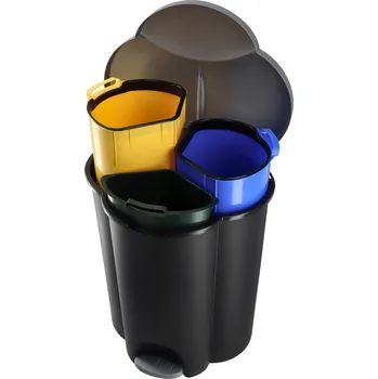 Odpadkový koš Plastový Odpadkový koš Curver 40l, šedý