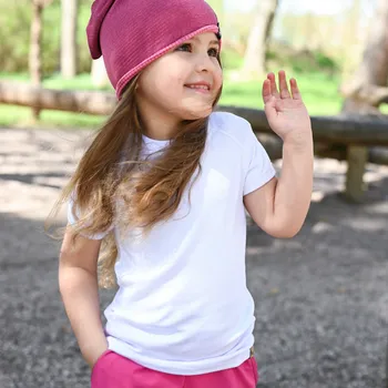 bílé modalové tričko s krátkým rukávem