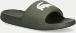 Pantofle Lacoste SERVE SLIDE 1.0 pánské, zelená barva, 49CMA0021