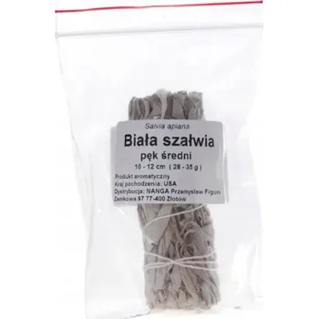 Vonná tyčinka Vonné tyčinky Nanga Bílá šalvěj