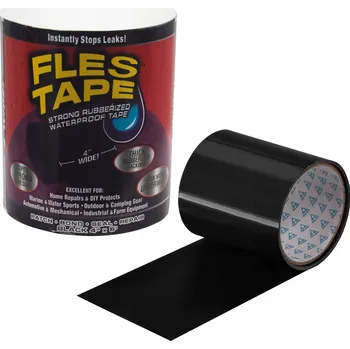 Lepicí páska OPRAVNÁ VODĚODOLNÁ LEPICÍ PÁSKA FLES TAPE Černá Těsnicí