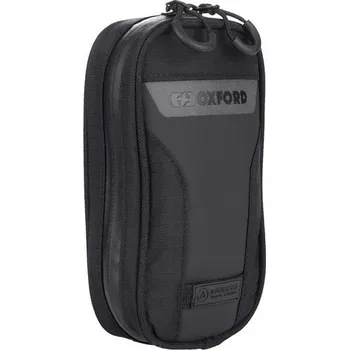 Zavazadlo na motocykl přídavná kapsička na batohy ATLAS, OXFORD (černá, objem 0,8l)