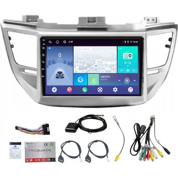 Autorádio AUTORÁDIO S NAVIGACÍ CARPLAY ANDROID AUTO HYUNDAI TUCSON 2015-2018 4GB RAM 64GB ROM SIM