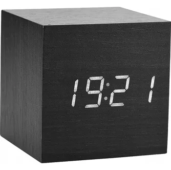Hodiny DŘEVĚNÝ BUDÍK DIGITÁLNÍ HODINY LED Displej