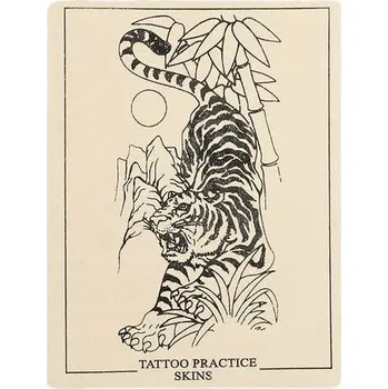 Odstranitelné tetování TRÉNOVACÍ KŮŽE NA TETOVÁNÍ TYGR