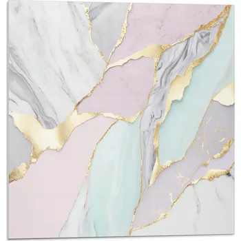 Obraz Samolepicí PVC obkladové dlaždice na zeď, abstraktní mramorový vzor, 20 ks, 20x20 cm
