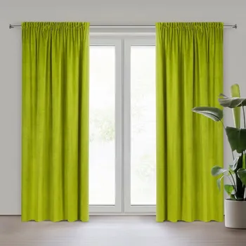 Hotový závěs z matného sametu, gramáž 215 g/m2 140 x 300 cm