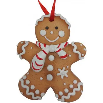 Vánoční dekorace Perníček závěsný 6,5cm 3001421