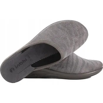 Dámská obuv INBLU 5D-22 DOMÁCÍ DÁMSKÉ PANTOFLE SANDÁLE PU 39 šedé
