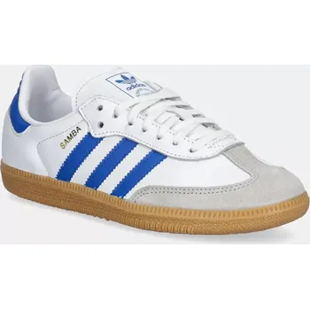 Dámské tenisky Tenisky adidas Originals Samba OG J, 37 1/3, modrá, 57X