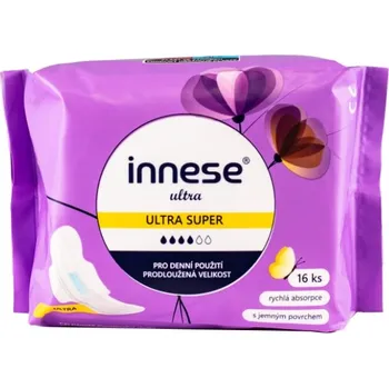 innese ULTRA SUPER hygienické vložky s křidélky 16 ks